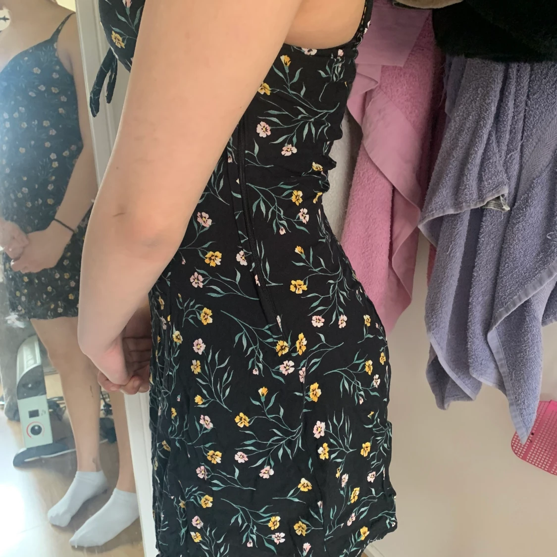 Blommig klänning i storlek S🥰 - 91