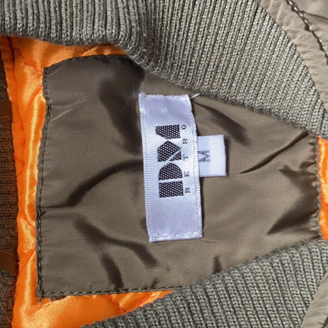 Grön bomber jacket - 90