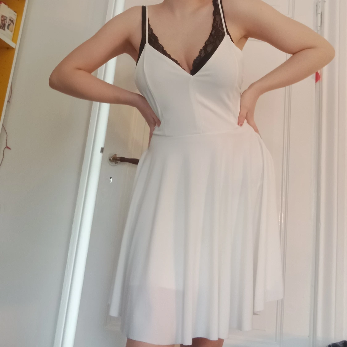 Vit klänning 