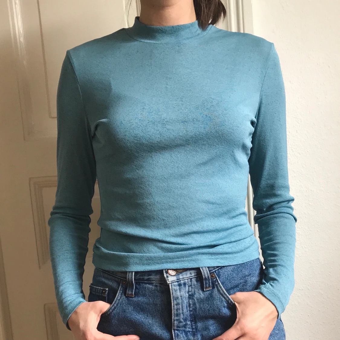 Långärmad topp från Bik bok strl S - 90