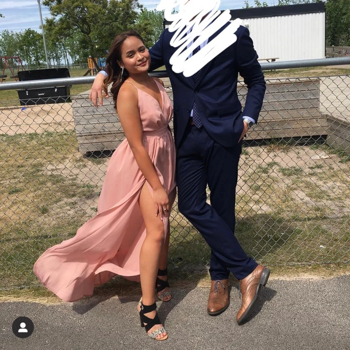 Rosa klänning  - 91