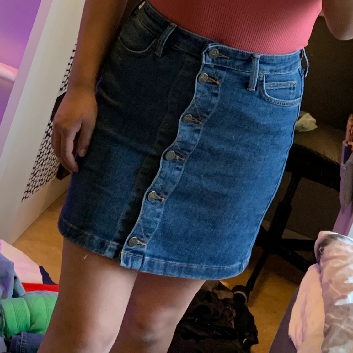 Lee jeanskjol st 36 -38 - 90