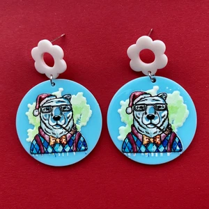 Jättefina björnörhängen 💝 - Fri frakt 💕💕