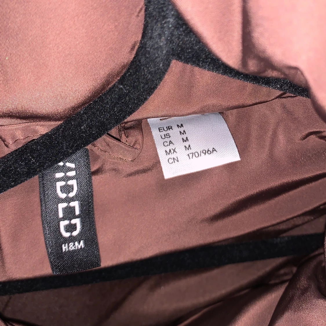 Brun varm jacka från H&M - 90