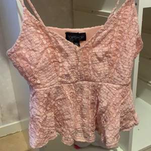 UK size 6.Topshop,London. Peach club top/ vest top. 