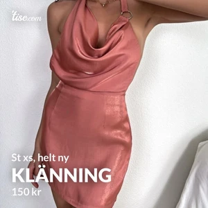 Klänning - Jättefin helt ny, st xs