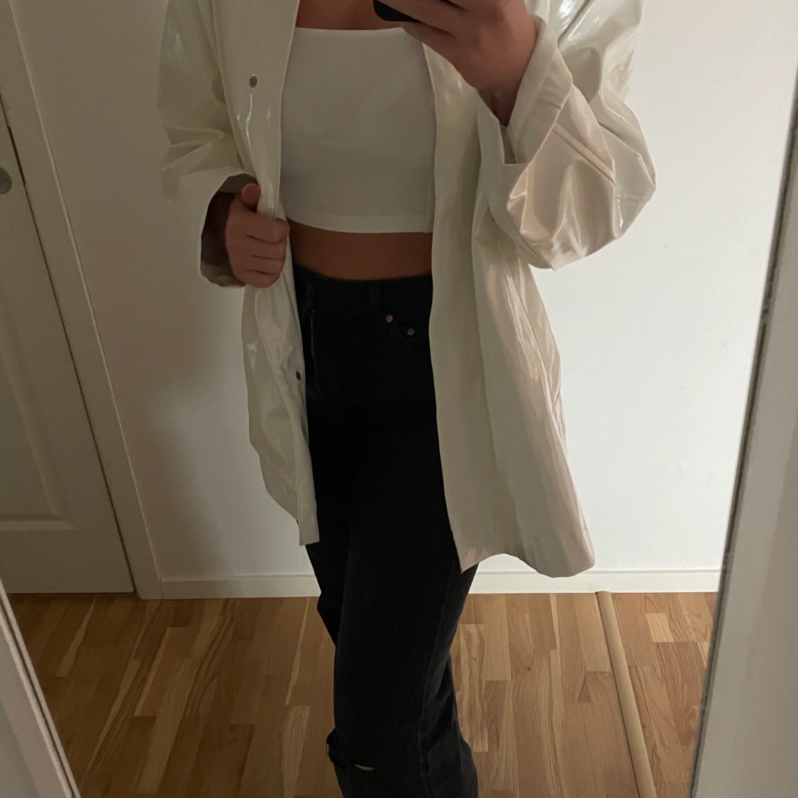 Skjortjacka i vinyl - 91