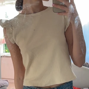 Zara topp - Fin volang topp! En fläck finns på tröjan! 50+frakten 