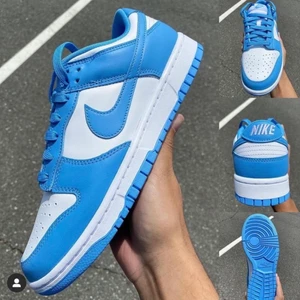 Nike Dunk  Low  ”University Blue” - Säljer Nike dunk low ”University Blue”💙 storlek 37, 38. Priset ligger på 2200kr per par. Helt nya  och kvitto medföljer.