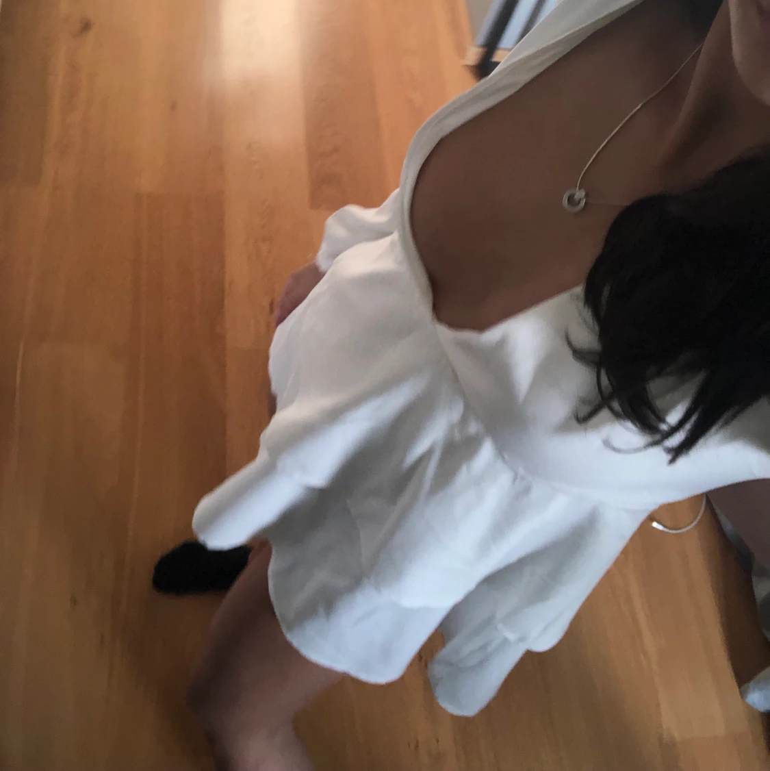 Vit sommarklänning - 91