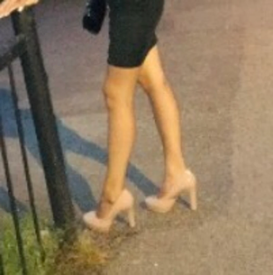 Even&odd beige klackskor 