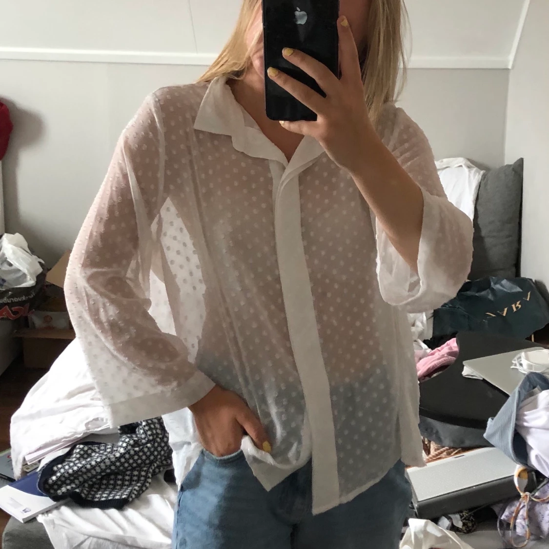 Vit blus - 91
