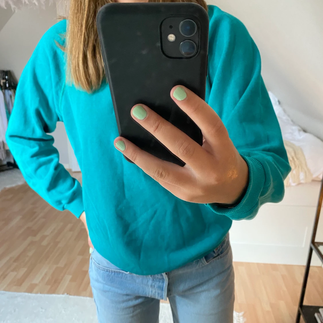 Grön vintage sweatshirt 💚 - 89