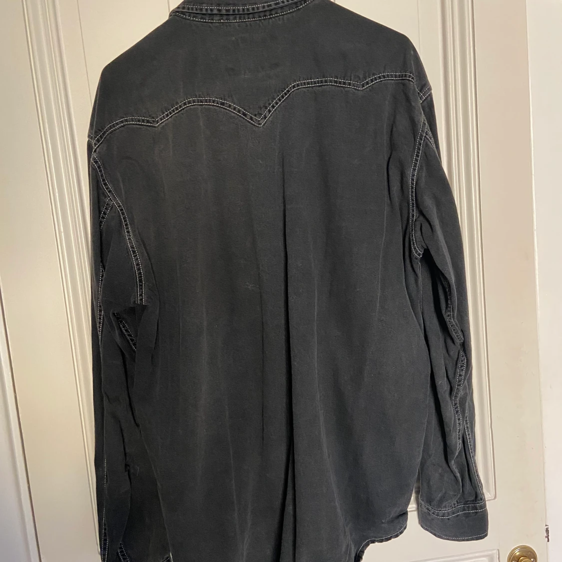 Levis grå denim skjorta - 90