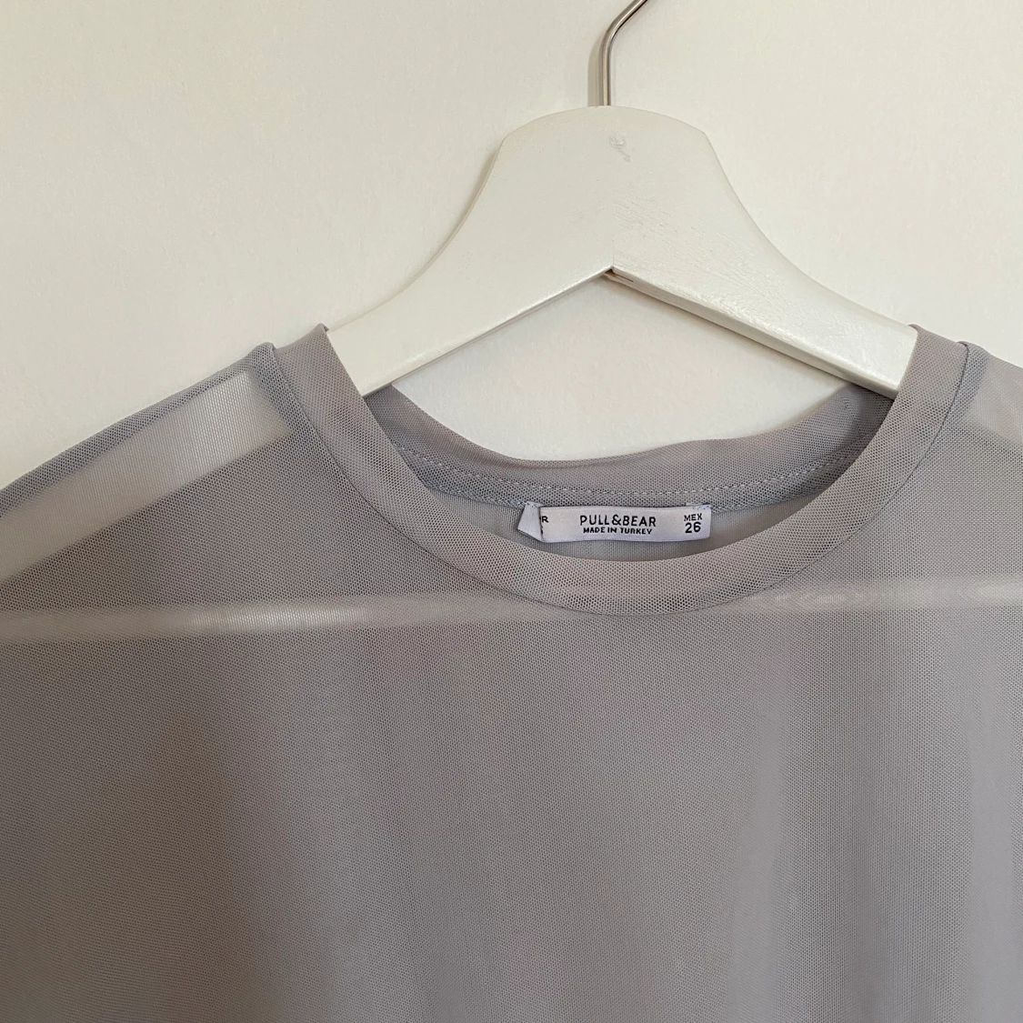 Genomskinlig t-shirt