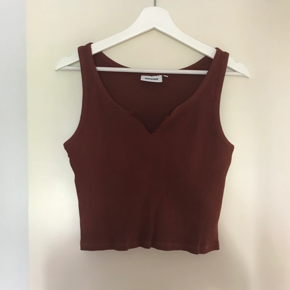 Brunt linne från weekday 