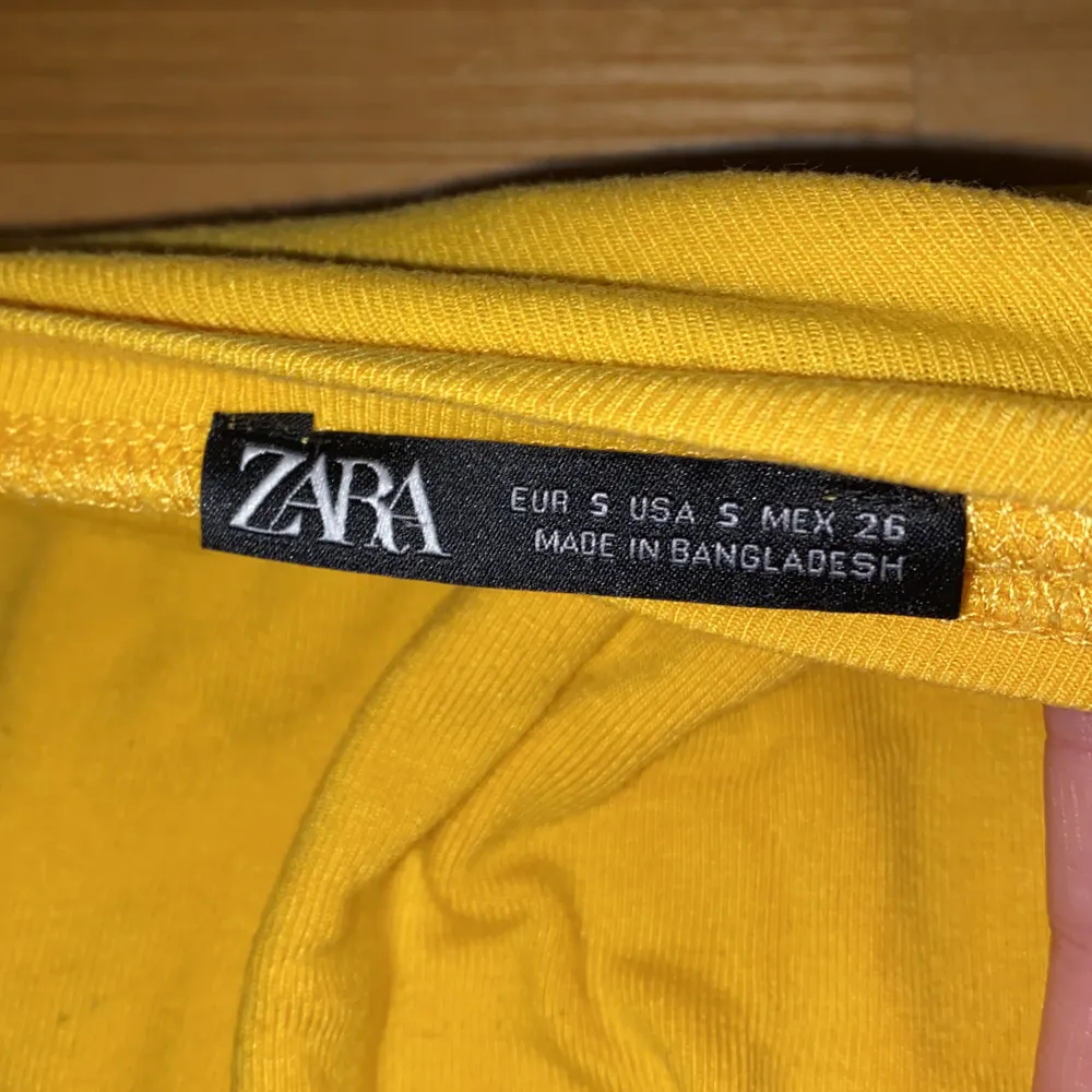 Kort tröja från Zara, fint skick.. T-shirts.