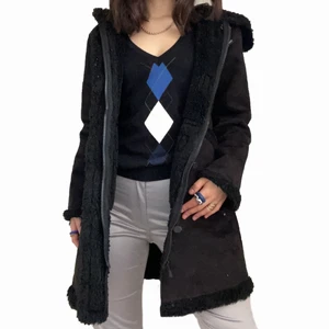 Svart mockajacka - Svart mockajacka i toppenskick😍