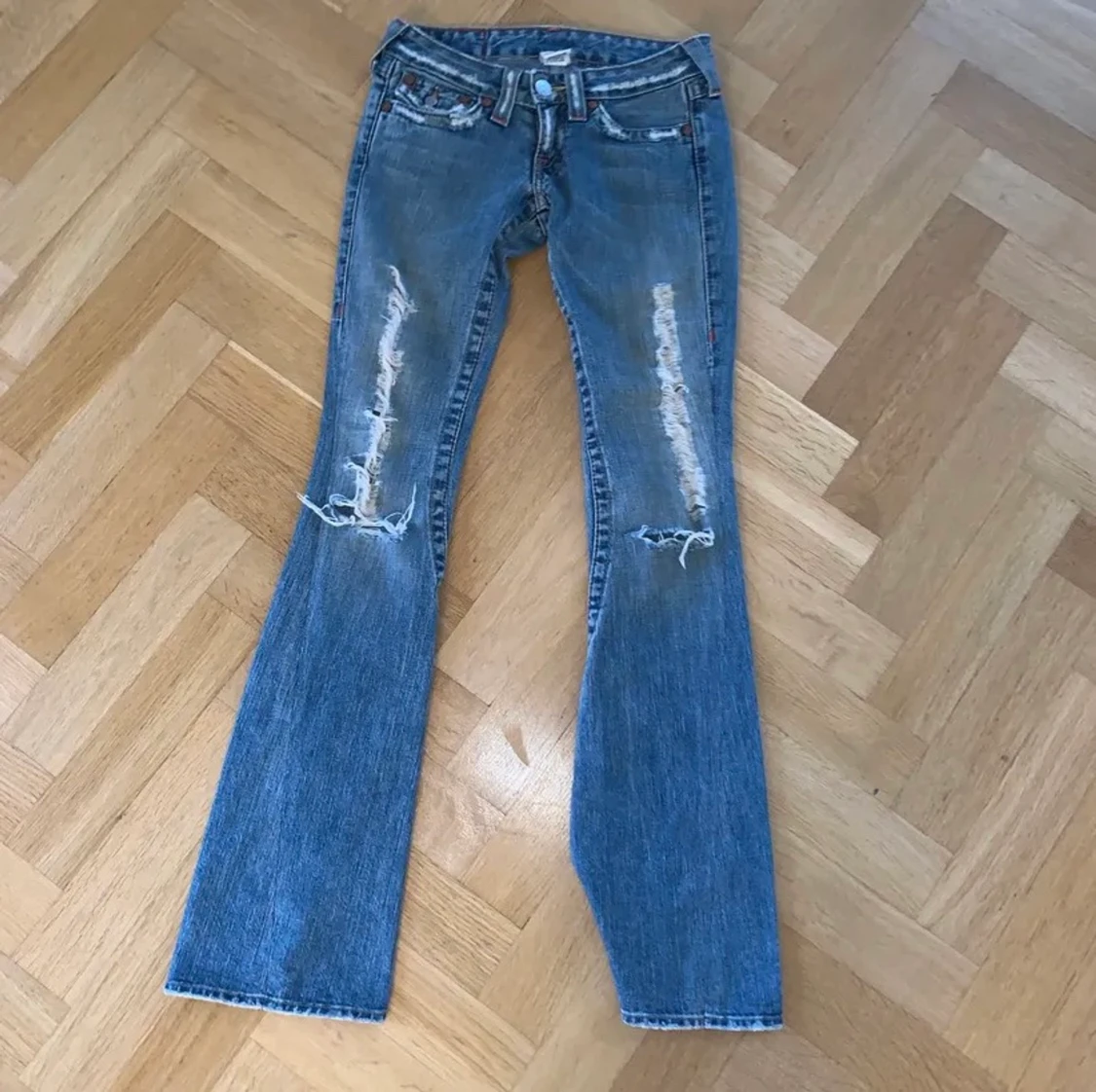 Lågmidgade jeans