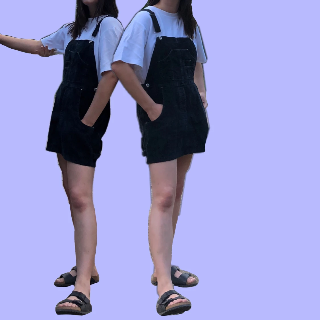 Vintage hängselklänning 