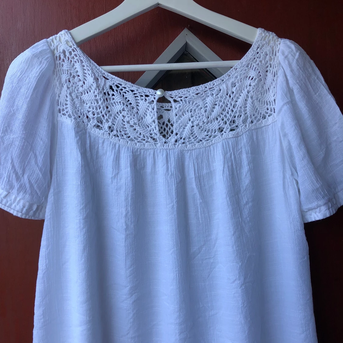 Vintage broderad klänning - 90