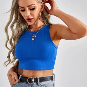 Linne från shein! Storlek xs - Shein, storlek xs men passar även s! Superfin blå färg, endast testad. Fråga gärna om fler bilder! ❤️ frakt tillkommer på 24kr