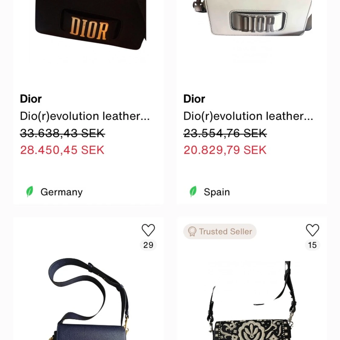 Äkta Dior DIO(R)EVOLUTION crossbody - 91