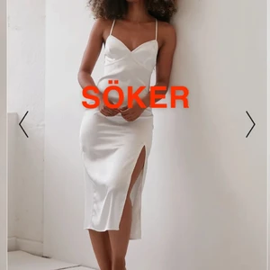 Nakd- Silkeskkänning - Hej. Jag söker denna klänningen. Hade väldigt gjärna köpa den i storlek 34/36🙏🏽 tack