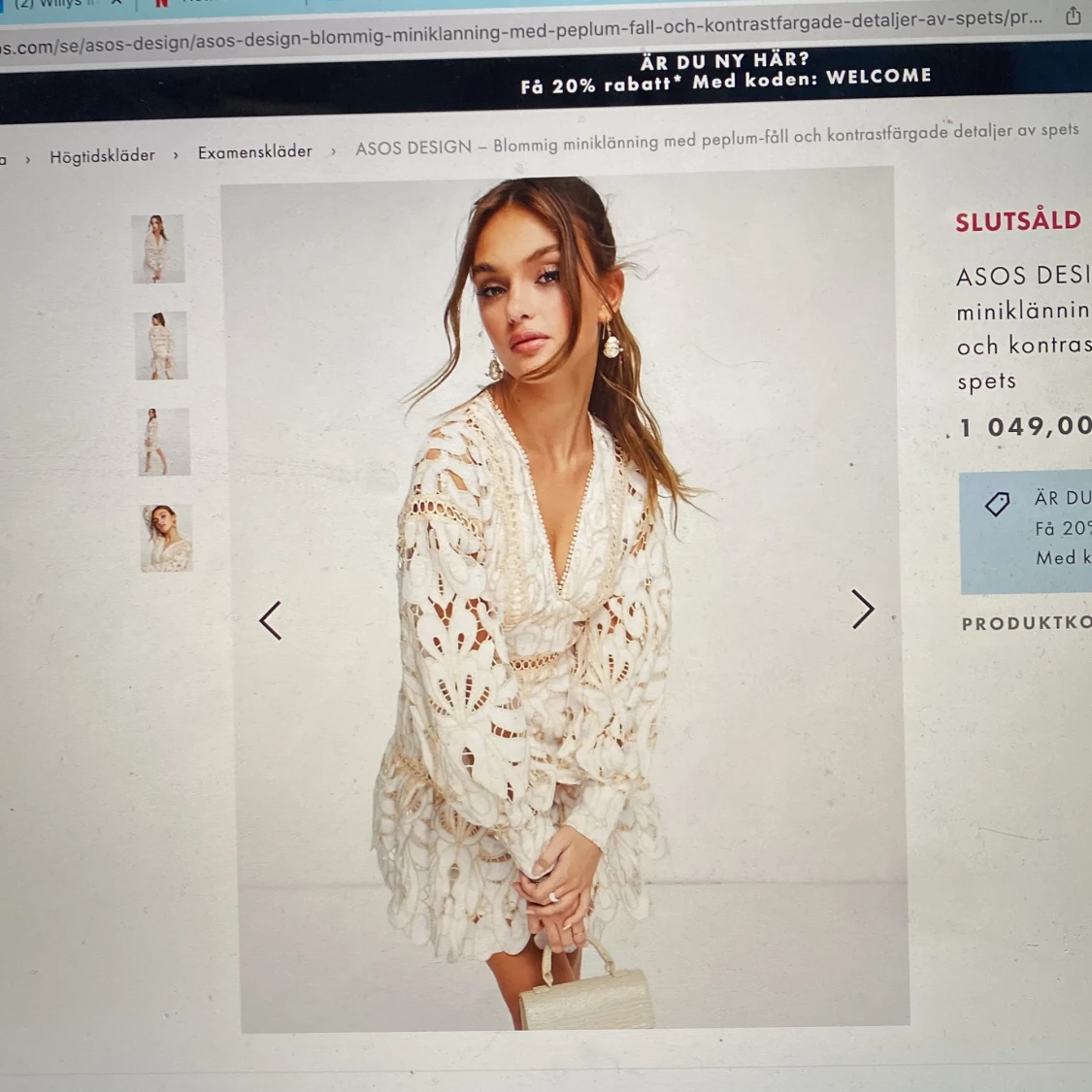 SÖKER!! Studentklänning