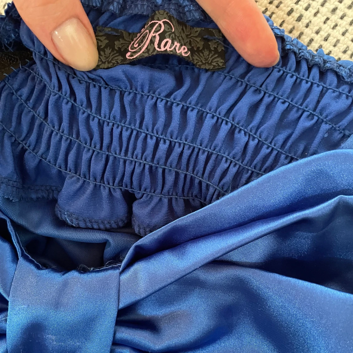 Kornblå klänning - 91