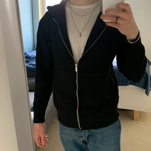 Topman black zip hoodie - Snygg ziphoodie, svart, från märket Topman!