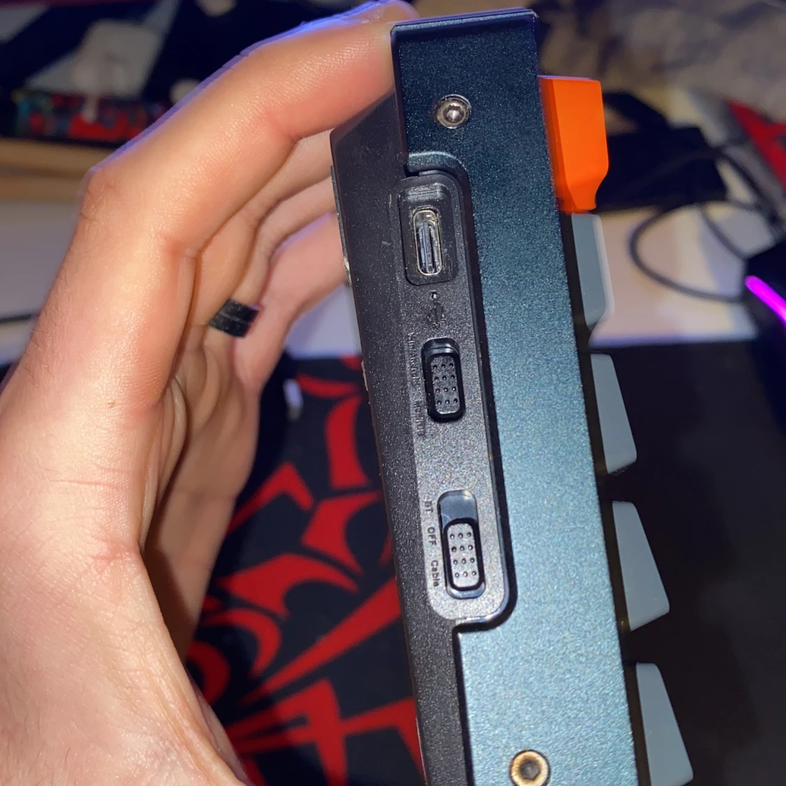 Keychron k6 tangentbord röda switches - 91