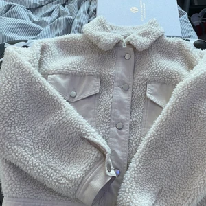 Zara Teddy/jeans jacka - .