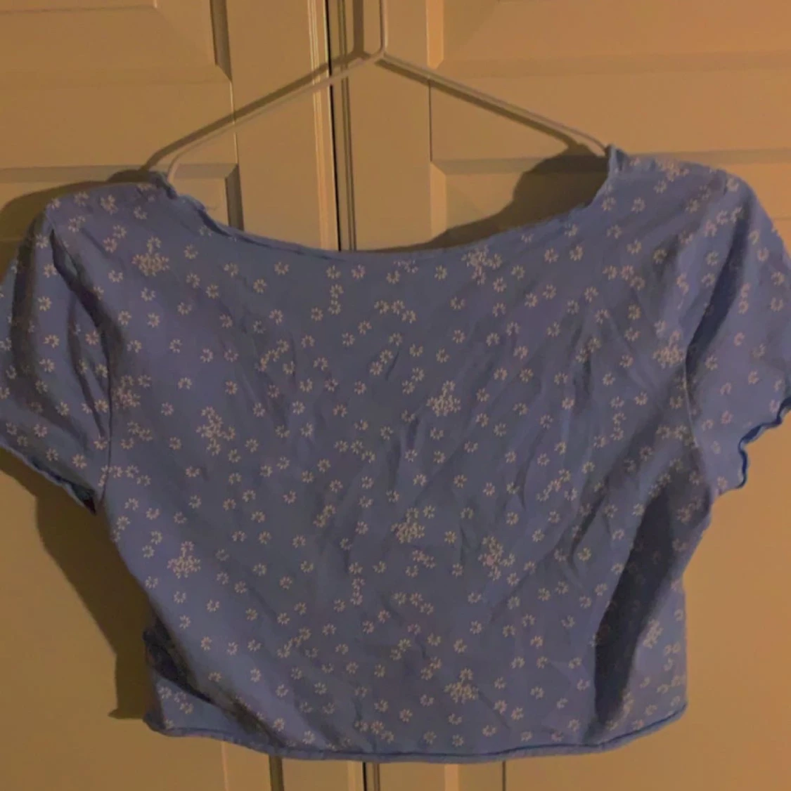 Superfin blommig tröja  - 90