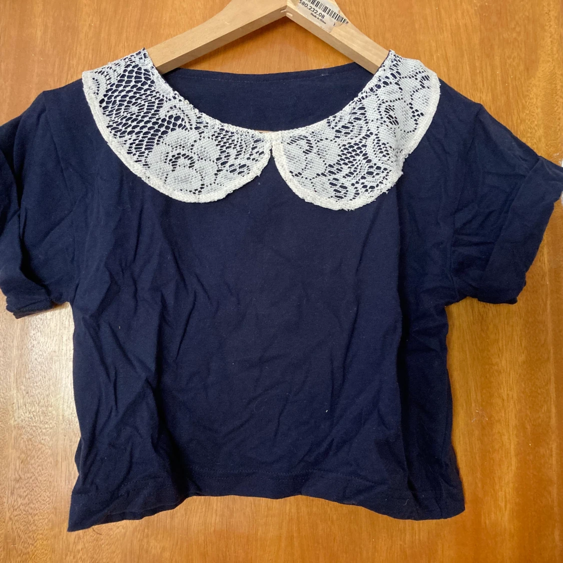 Vintage style crop top/ magtröja retro