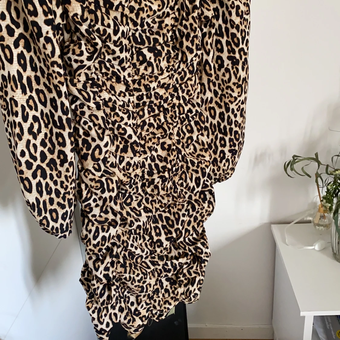 Leopard klänning  - 90