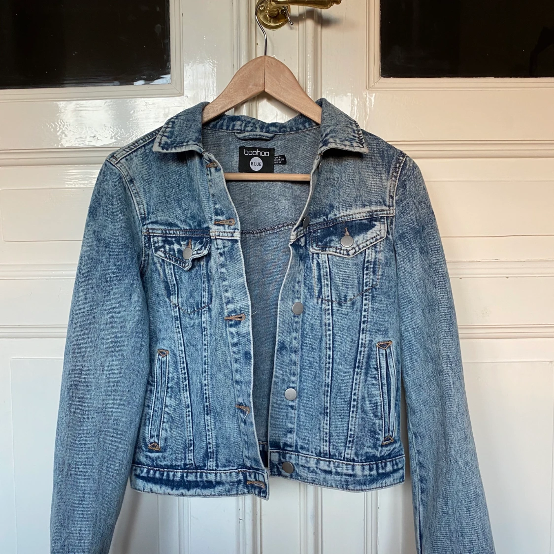 BLÅ JEANSJACKA - 90