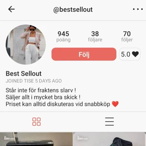 VARNING - DELA GÄRNA!! Till er som hänger på Tise. Köpte ett par skor härifrån. Fick bild på dem och allt. Bevis på frakt t.om. När jag hämtade paketet var det tomt. Endast ett likadant kuvert och lite plast! KÖP INTE HÄRIFRÅN!!! 