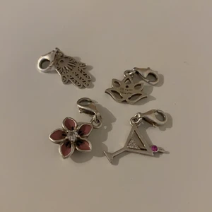 Berlocker från Thomas Saabo - 4 berlocker från Thomas Sabo (500kr). Kan säljas separat (100kr/styck) :) kan självklart skicka fler bilder om så önskas! 