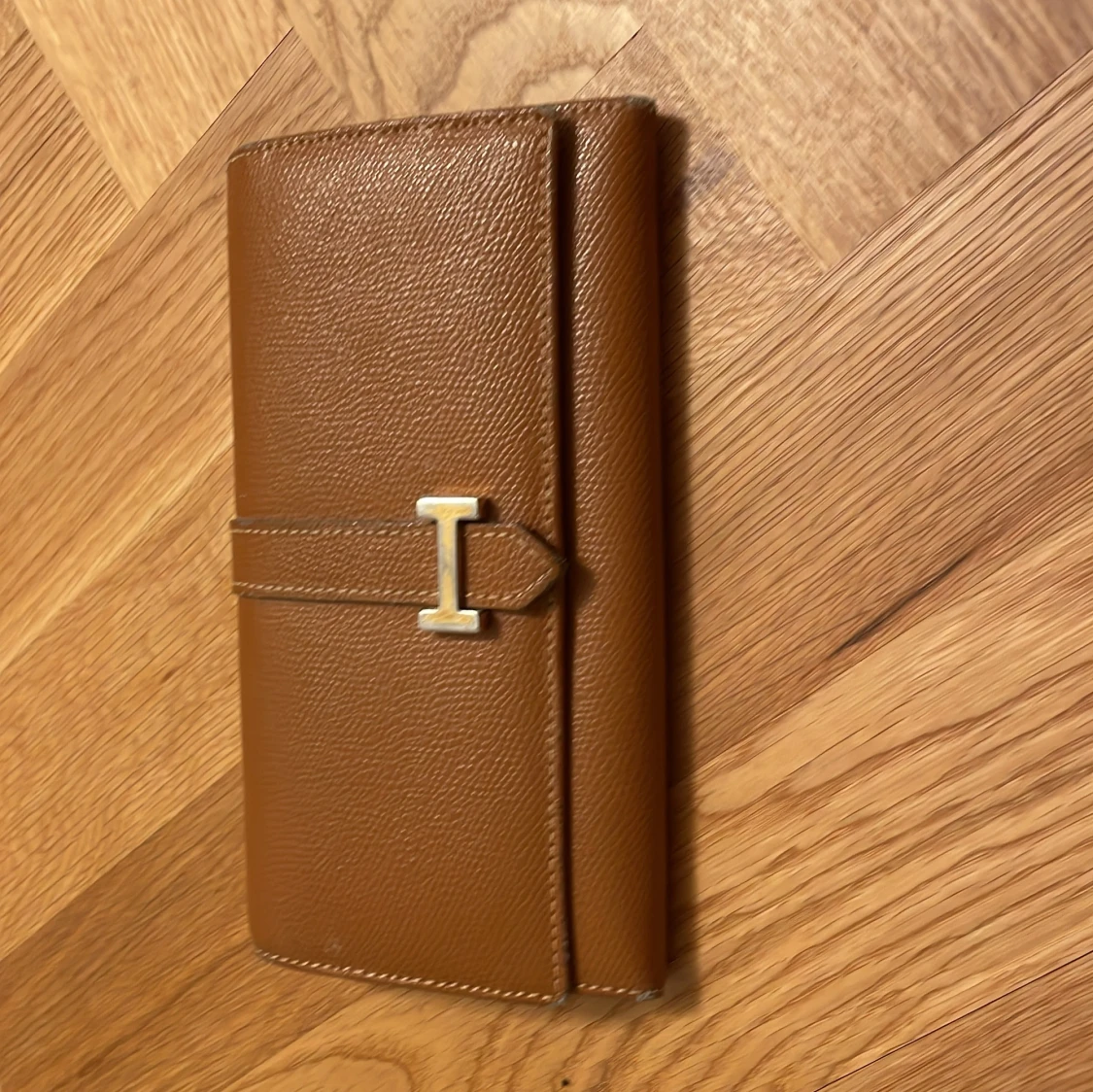 Elegant klassisk clutch kuvertväska i äkta kalvskinn - 2