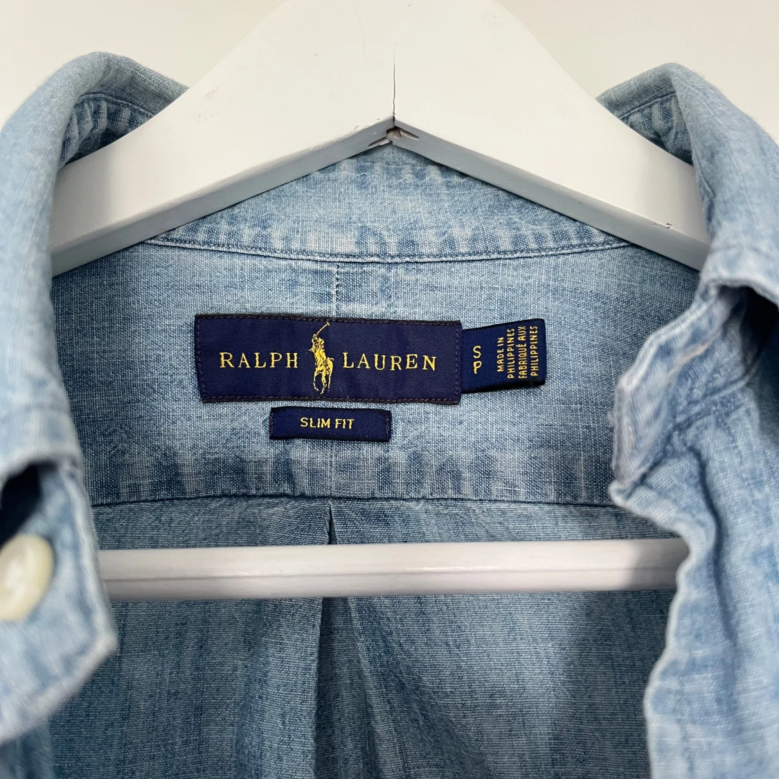 Ljusblå jeansskjorta från Ralph Lauren - 2