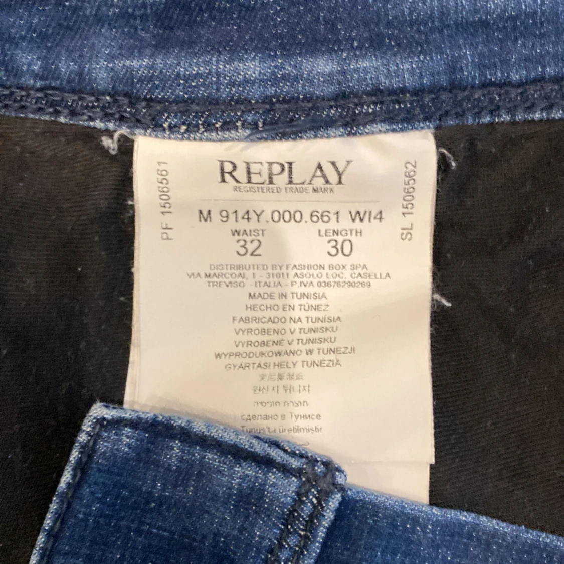 Replay Anbass Hyperflex jeans blå - 3