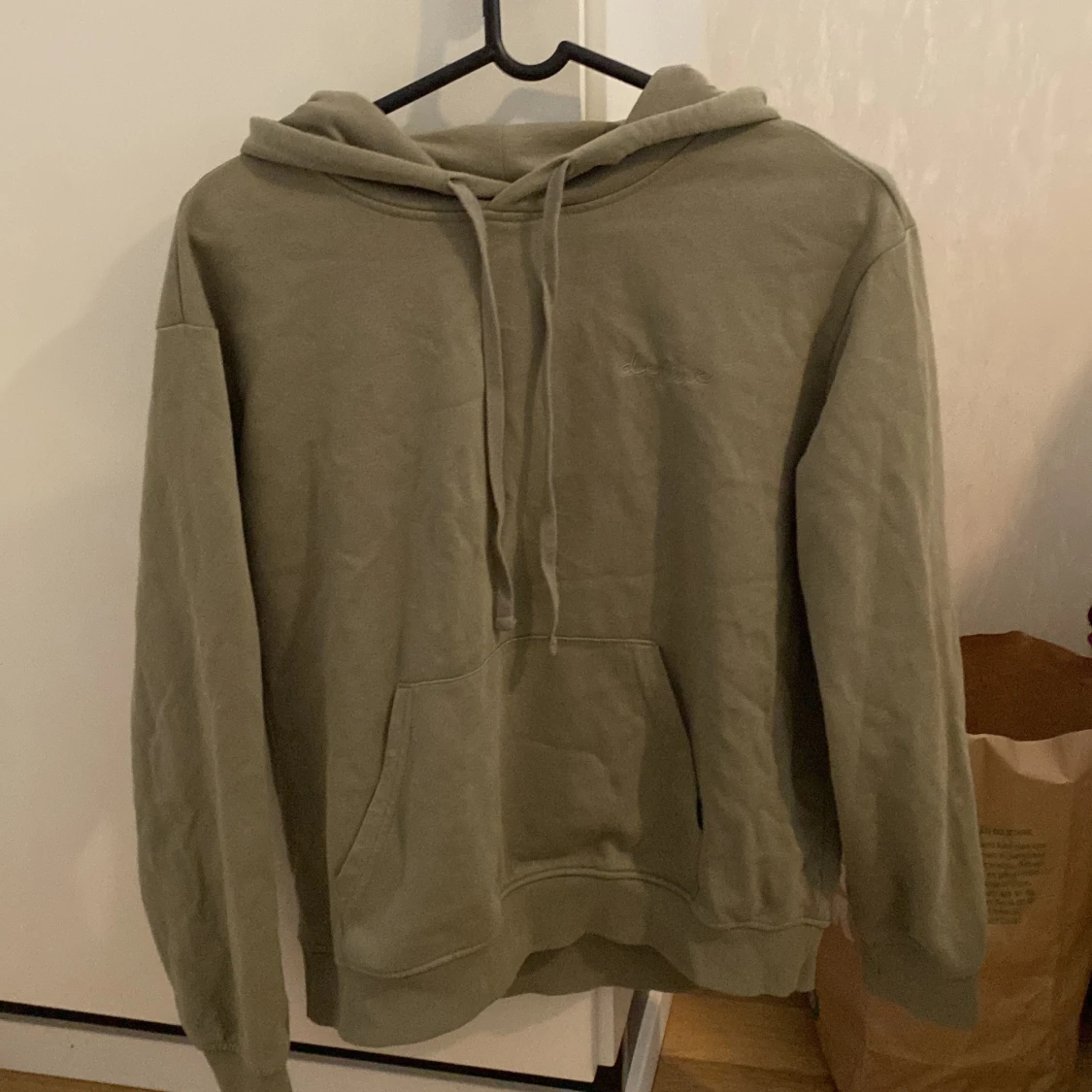 grön hoodie - 2