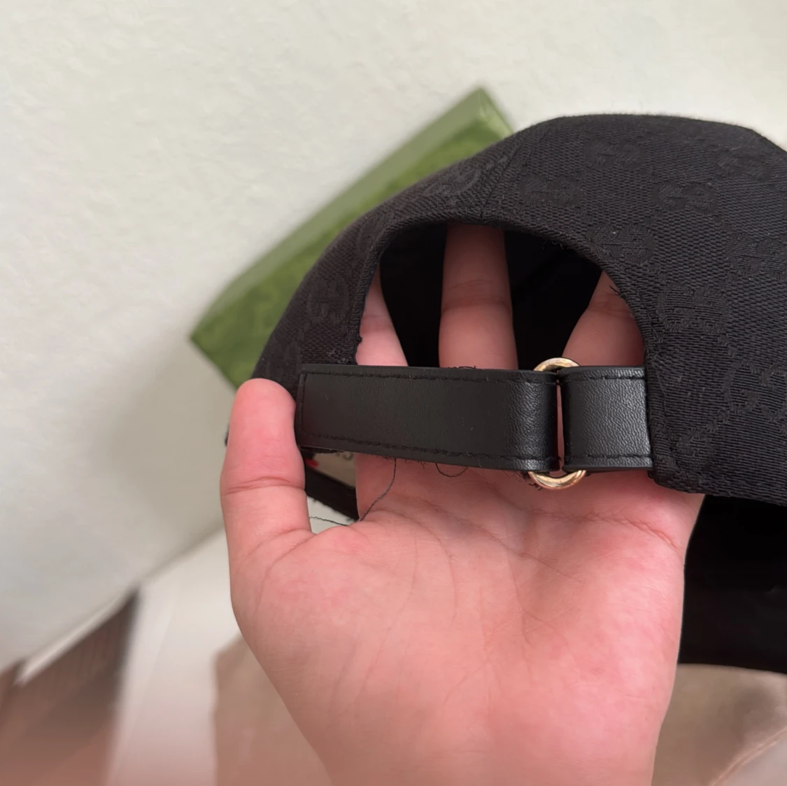 Grön keps från Gucci - 1