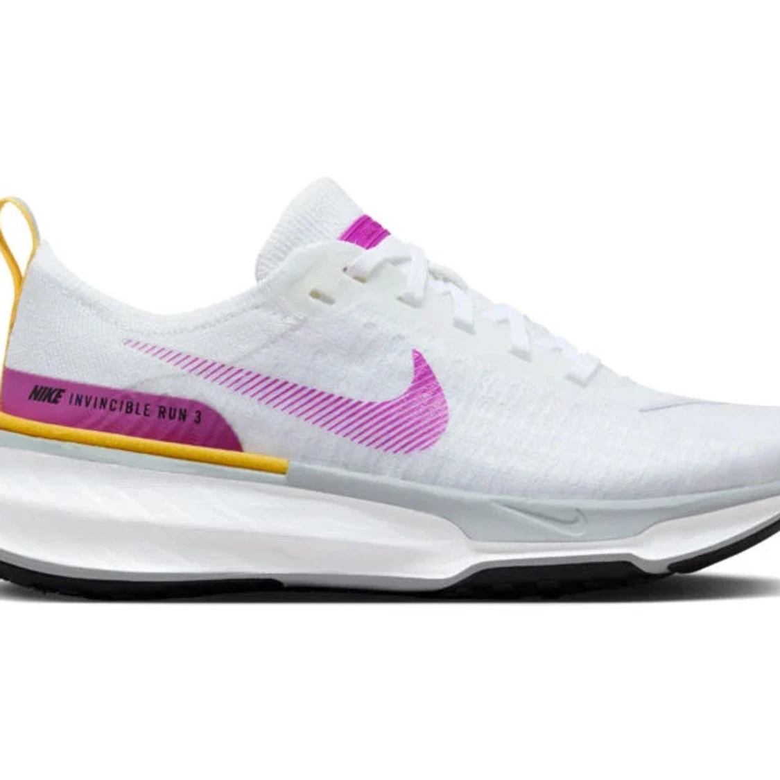 Nike Invincible Run 3 i vitt och lila