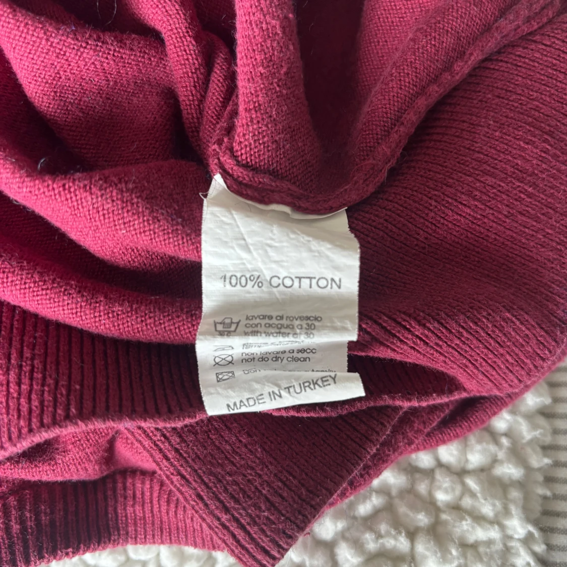 Vinröd tröja från Polo Ralph Lauren - 2