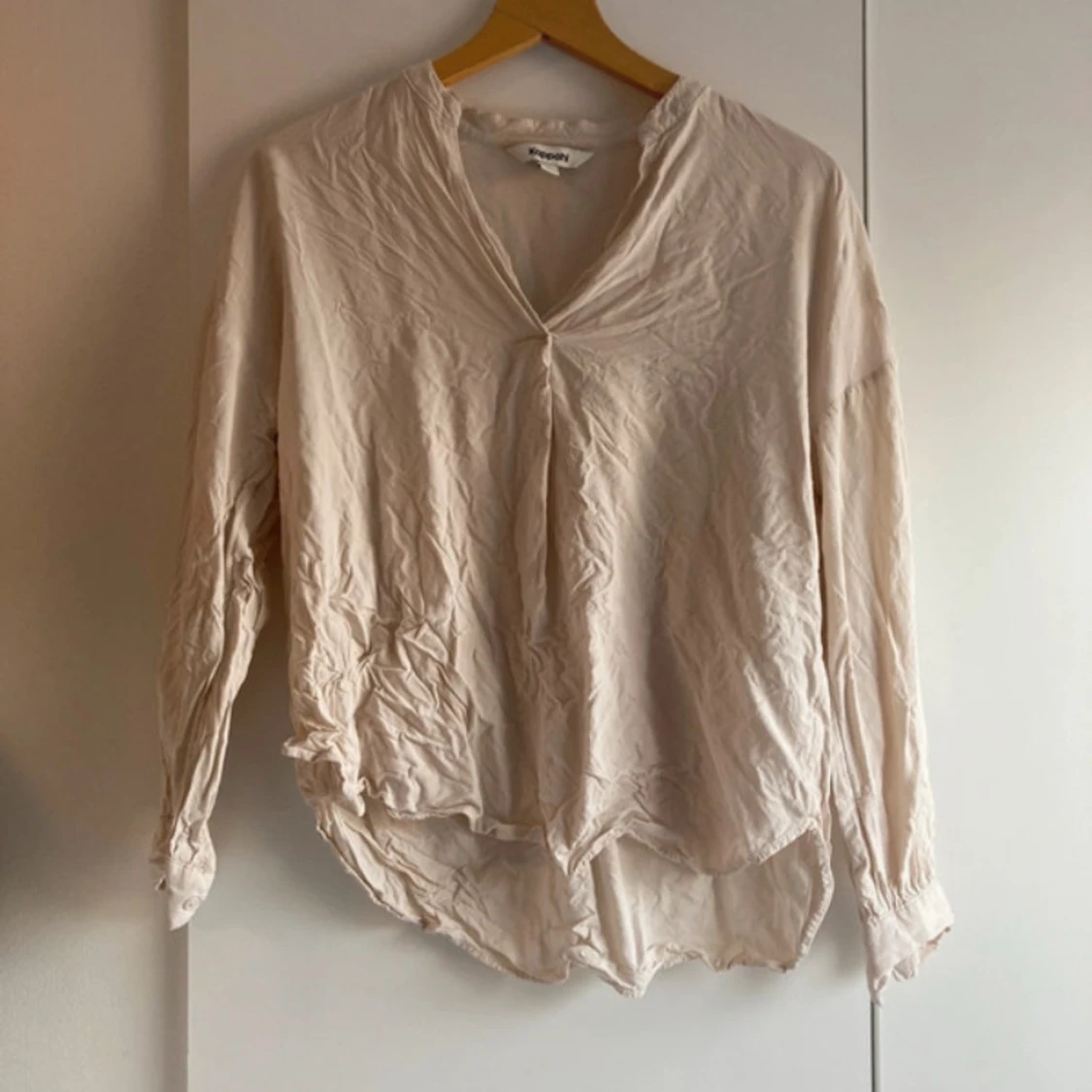 Beige blus