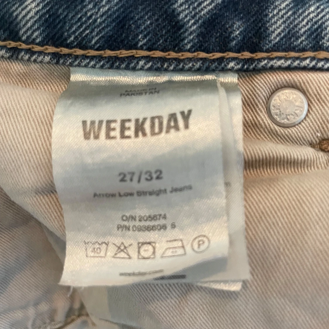 Weekday jeans omsydda till kjol - 2