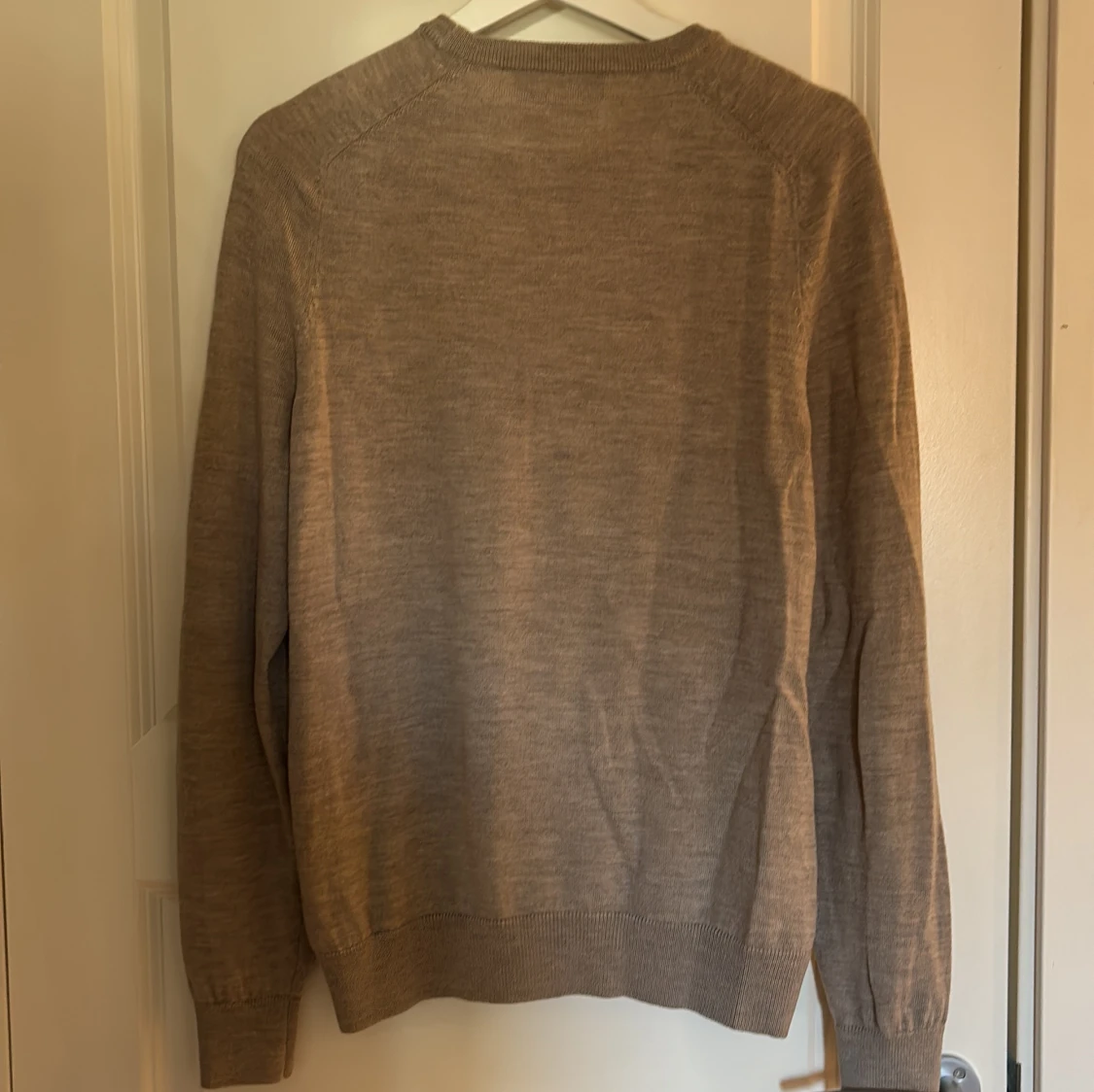 Beige merinoullströja från Morris - 1