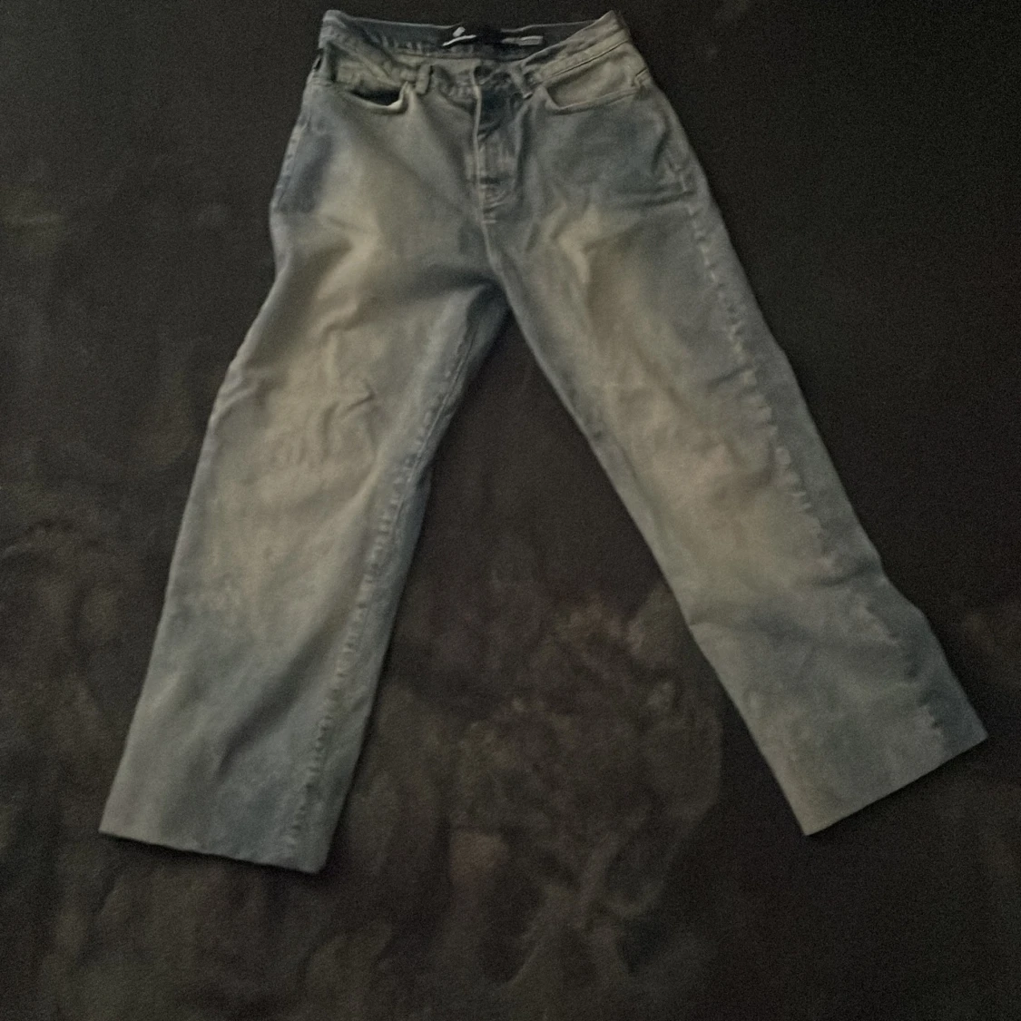 Lucid Club Outer ljusgrå denimbyxor - 4